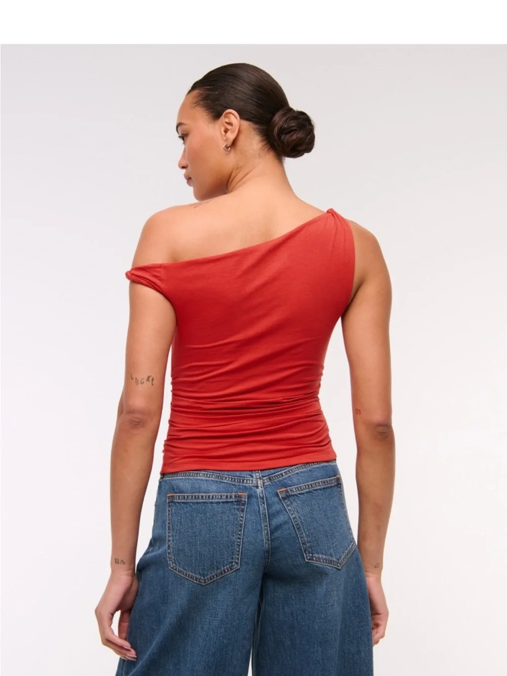 Abercrombie Women's Asymmetrical Twist Top - M